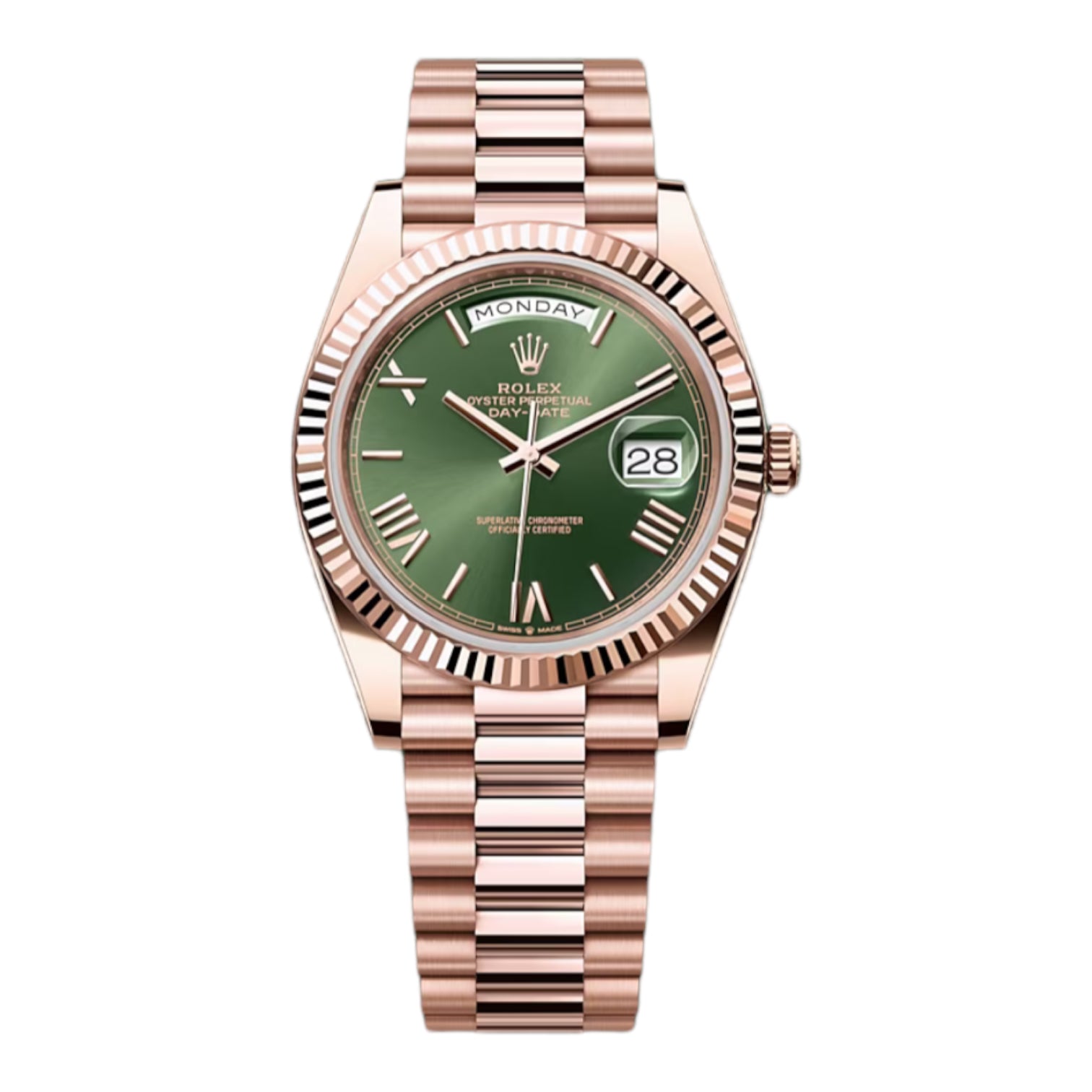 ROLEX DAYDATE 228235 VERT OLIVE - NEUVE 2024