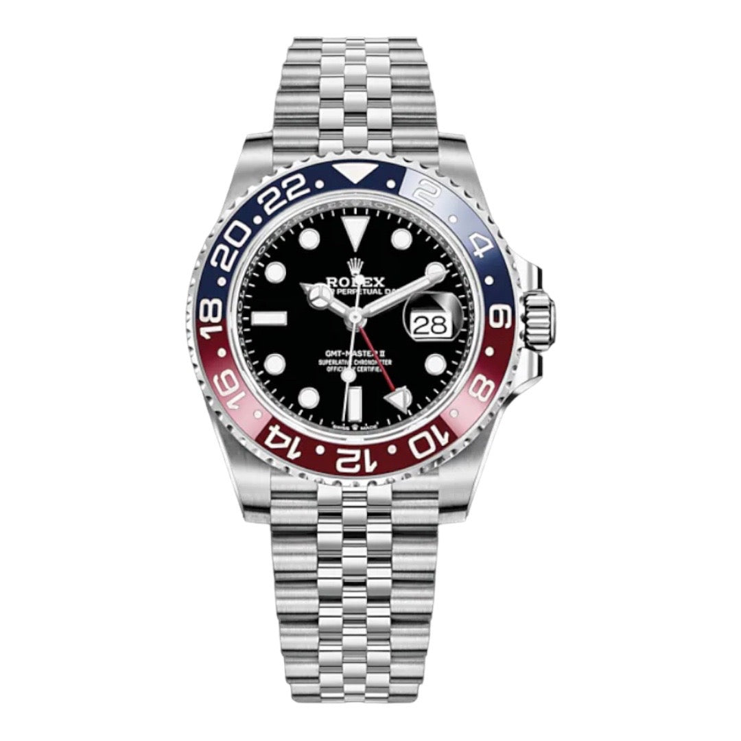 ROLEX GMT MASTER II 126710BLRO "PEPSI" JUBILÉE - NEW 2025
