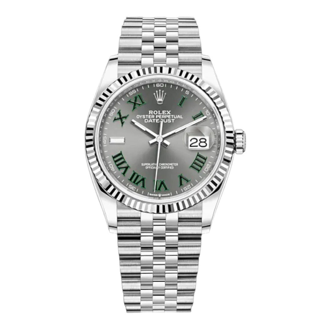 ROLEX DATEJUST 41 126334 WIMBLEDON JUBILEE - Full set 2023